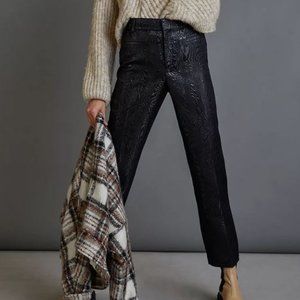 Anthropologie The Essential Slim Straight Pants Trousers